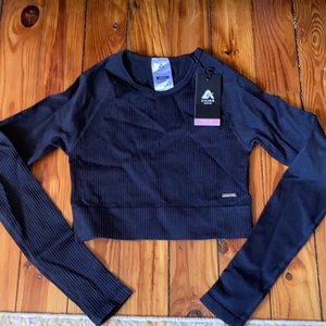 Lilias ribbed knit long sleeve